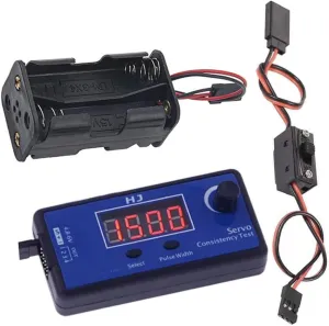 1Set RC Digital Servo Tester ESC Consistency Tester Speed Controller for RC Helicopter Airplane Car Motor Throttle Display