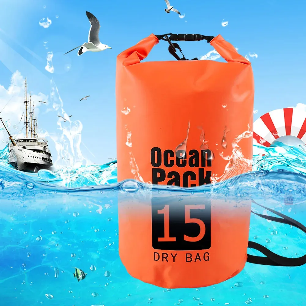 2/3/5/10L Waterproof Swimming Bag Dry Sack - Essential Gear for Outdoor Water Activities