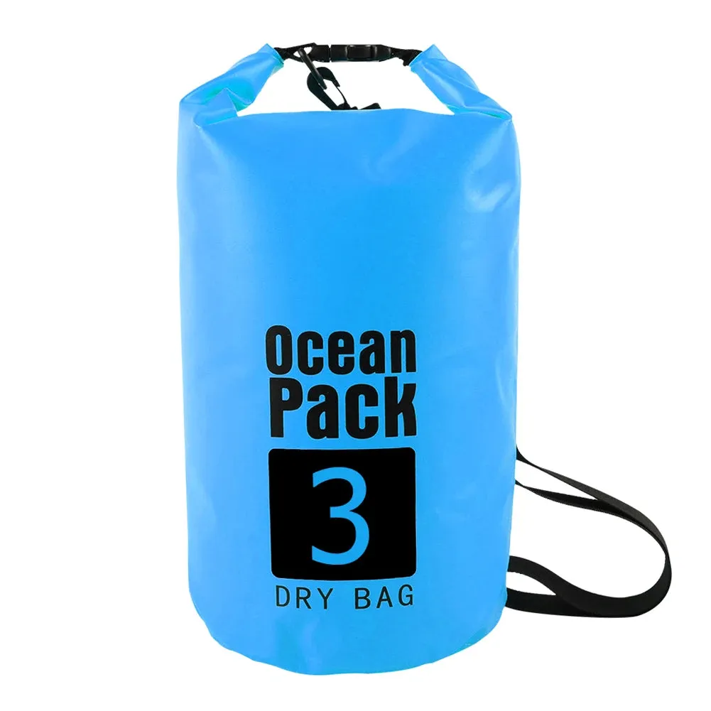 2/3/5/10L Waterproof Swimming Bag Dry Sack - Essential Gear for Outdoor Water Activities