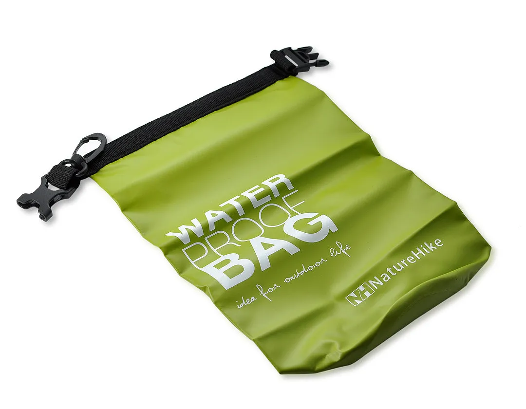 2L Water Resistant Dry Sack - Green