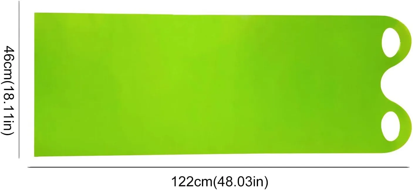 48 Inch Snow Sled for Kids,Thickened Plastic Lightweight Snow Sleds with Handles,Flexible Roll Up Durable Snowboards Winter Downhill Sprinter Sleds for Outdoor Snow Sand Grass Beach