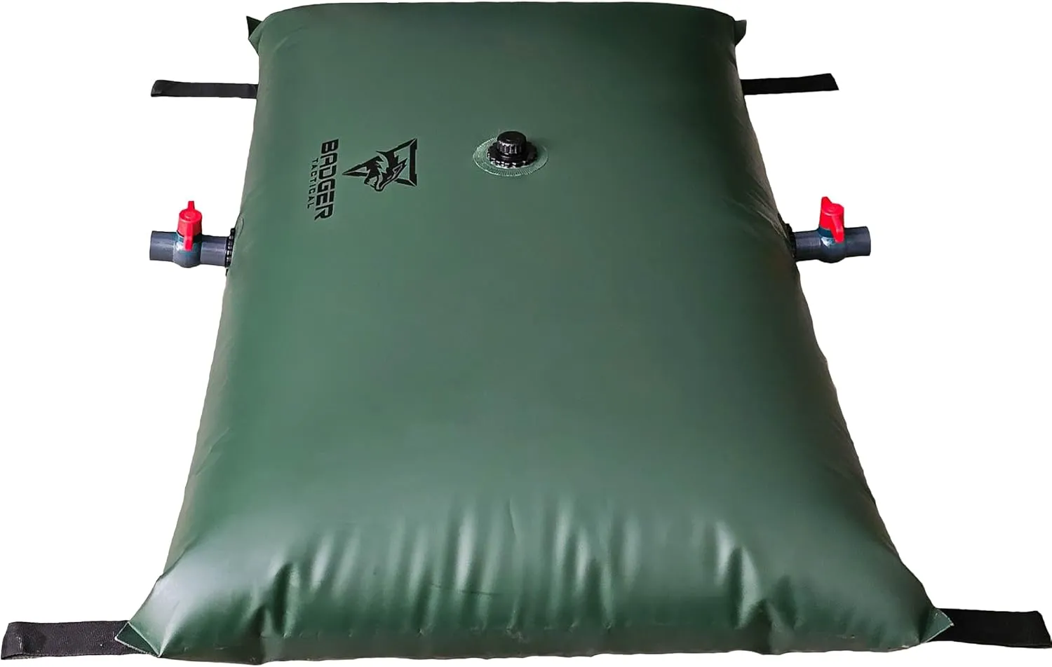 50 Gallon Food Grade Water Bladder/Tank-Includes Brass Fittings for Quick Garden Hose Connection/Camping Gear/Survival Kit/Rain Barrel Alternative/Emergency Water Storage