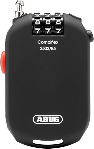 ABUS Cable Lock, Comb flex 2502/85 Cycling Equipment, Black (725005)