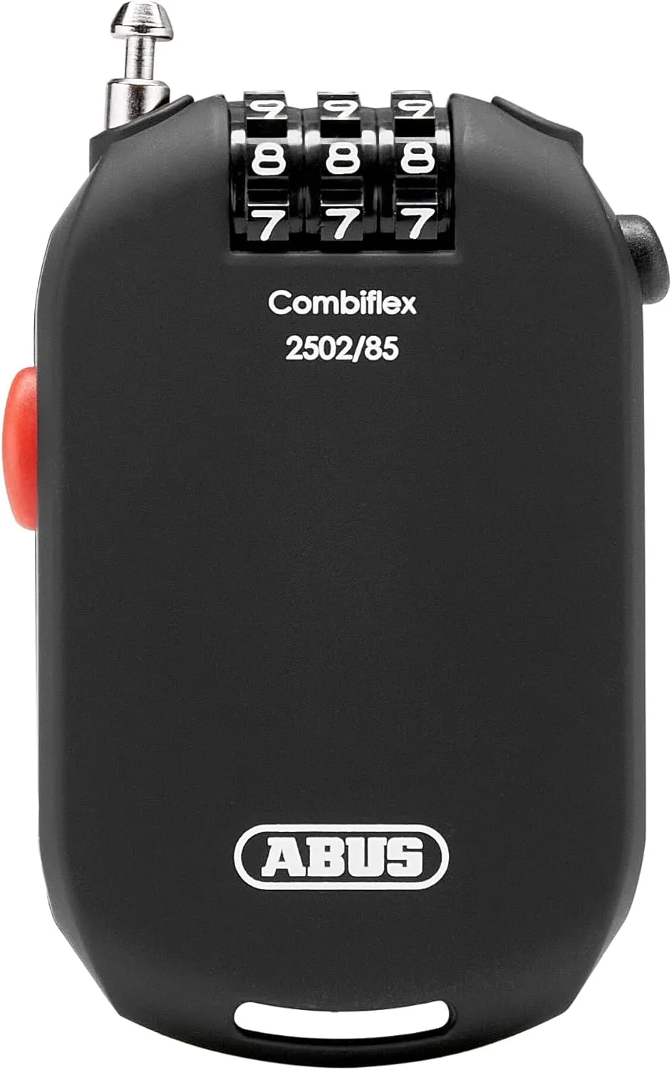 ABUS Cable Lock, Comb flex 2502/85 Cycling Equipment, Black (725005)