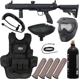 Action Village Tippmann Stormer Tactical Heavy Gunner Paintball Gun Package Kit