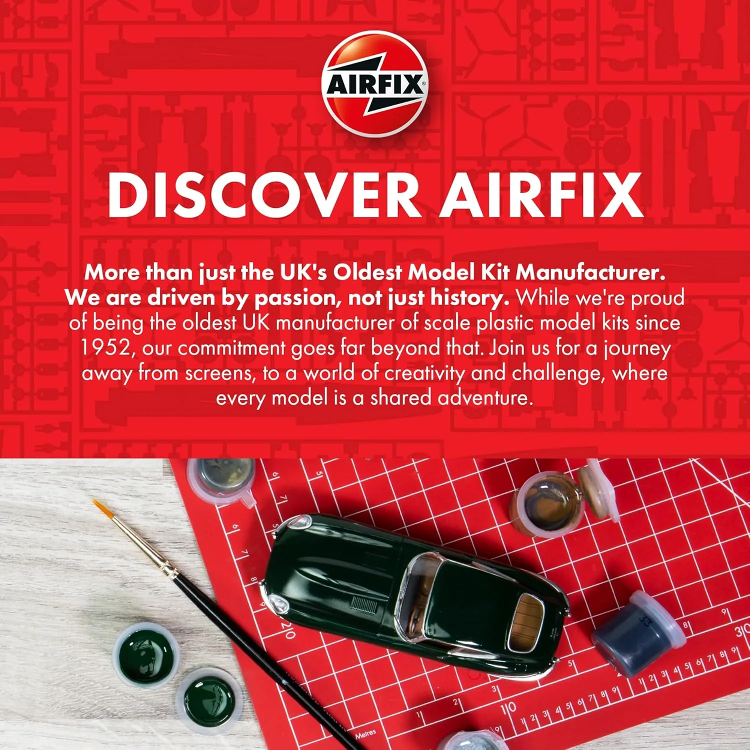 Airfix Hawker Tempest MK V 1:72 WWII British Military Aviation Plastic Model Kit A02109