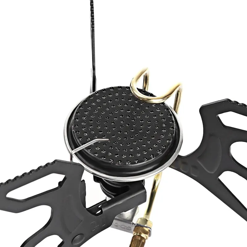 ALOCS CS-G22 Compact Portable Camping Mini Pocket Cooking Gas Stove Propane Burner for Outdoor Backpacking Hiking Camping Picnic