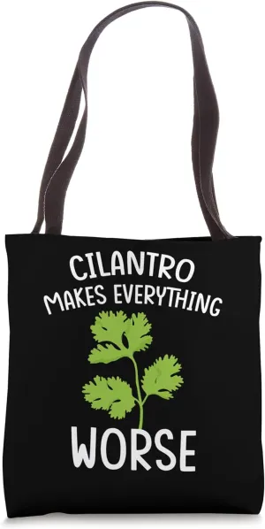 Ant Coriander Gear Cilantro Hater Club Coriander Hater Tote Bag