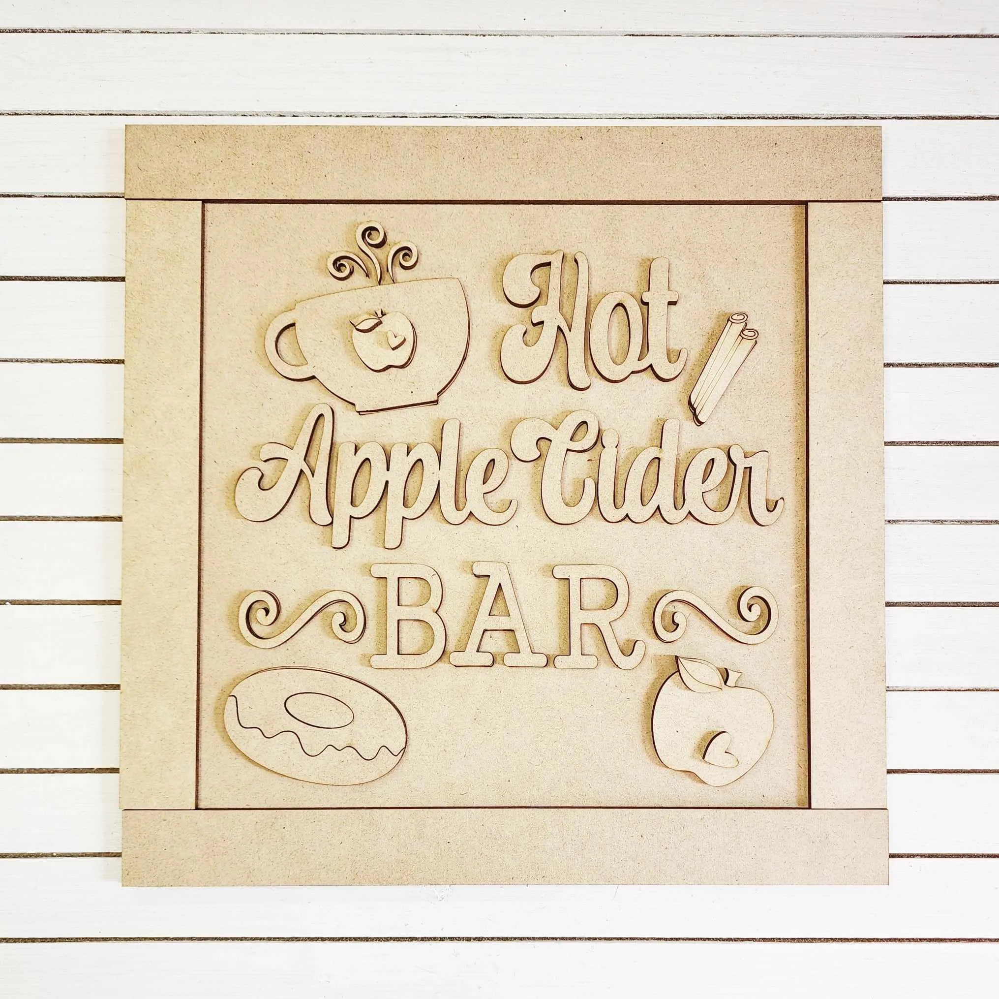Apple Cider Harvest Collection- Apple Cider Word Block (Copy)