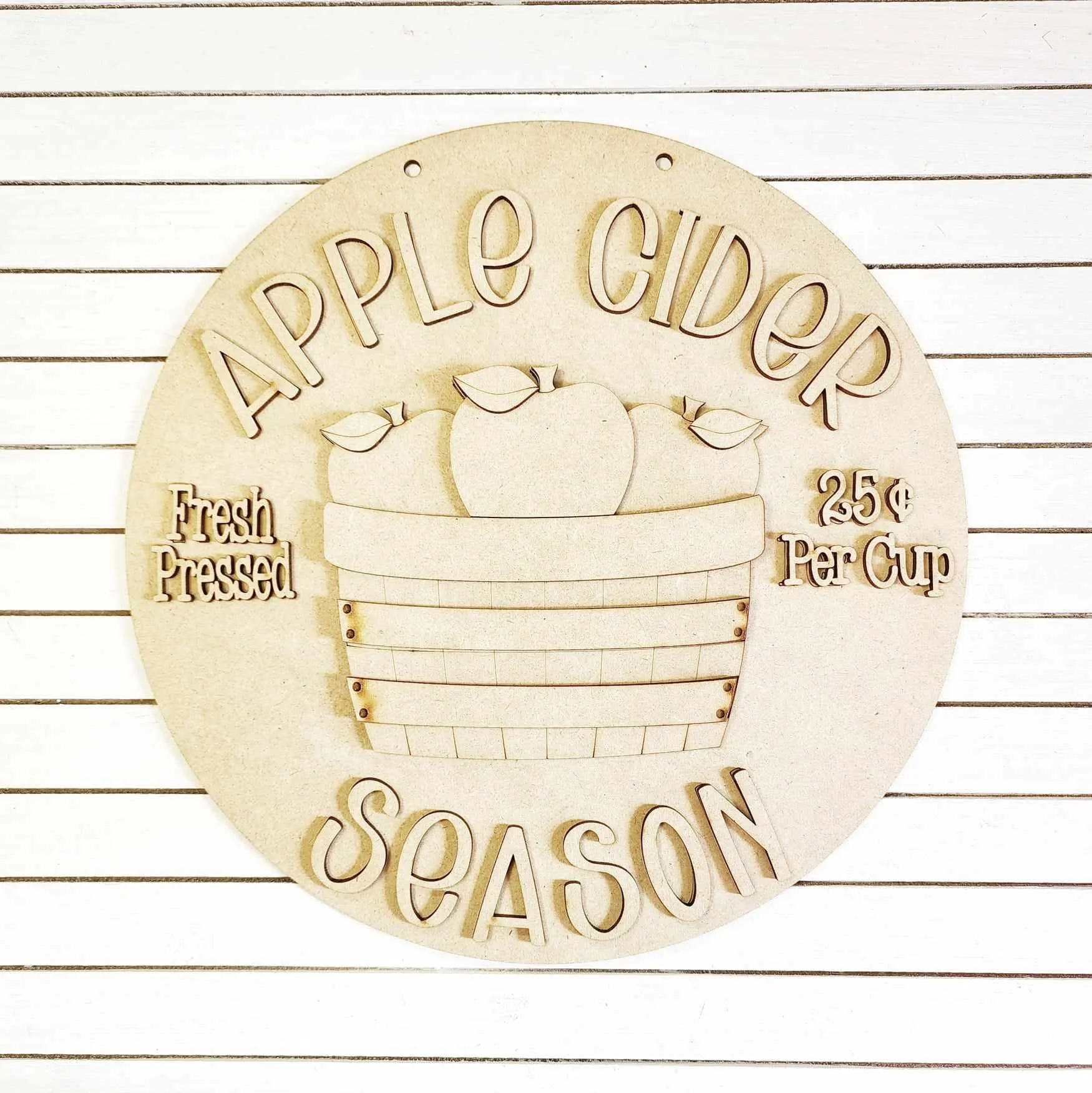 Apple Cider Harvest Collection-  Hanging Sign
