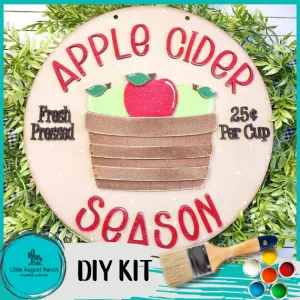 Apple Cider Harvest Collection-  Hanging Sign