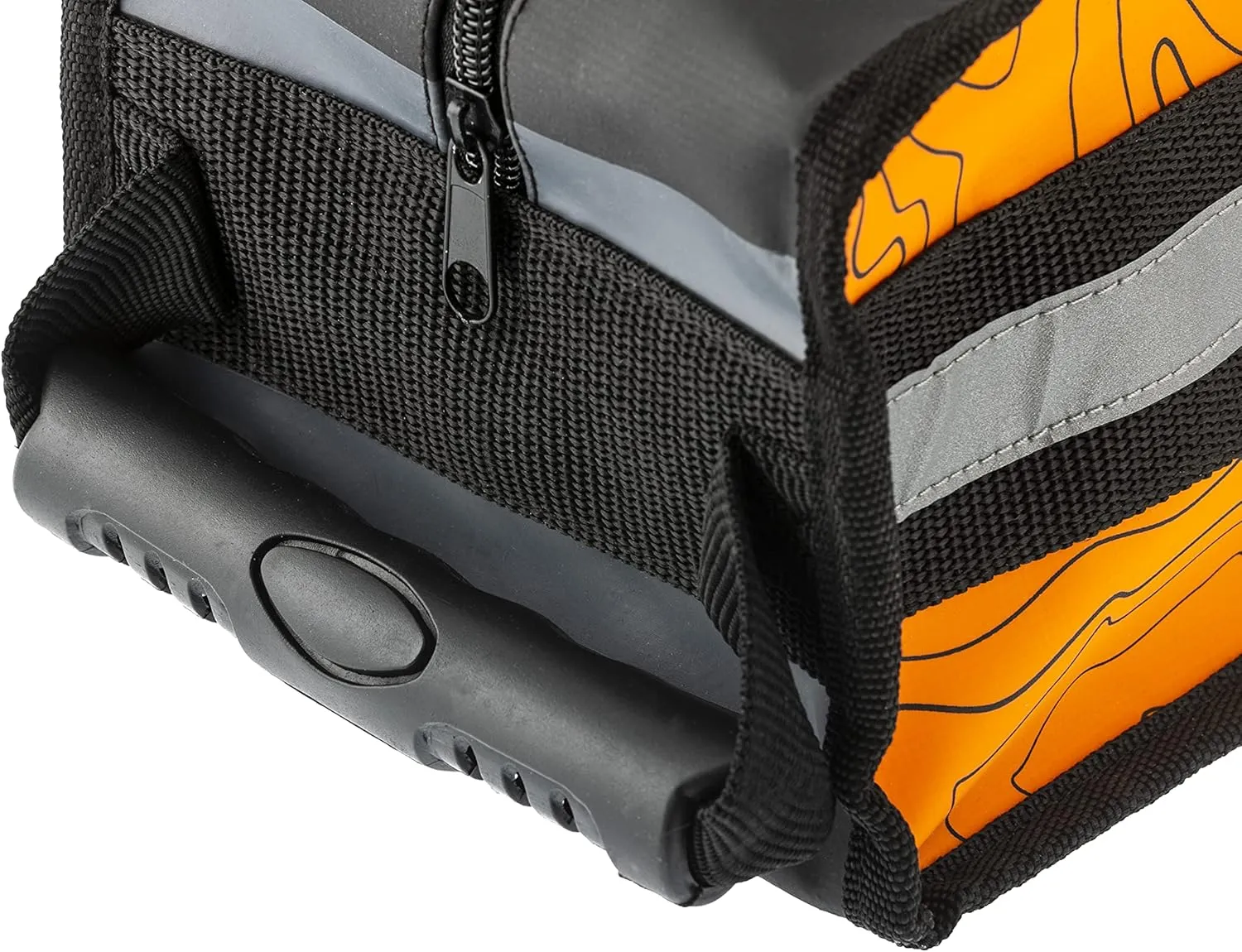 ARB ARB504A Micro Recovery Bag Updated in Black and Orange, Smallest Travel Organizer to Fit The Most Basic and Important Recovery Gear Like Gloves and Shackles