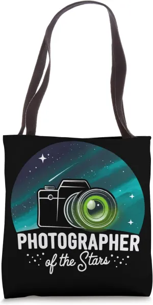 Astrophotography Camera Astronomical Night Sky Photographer Tote Bag