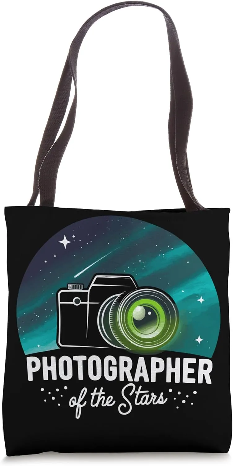 Astrophotography Camera Astronomical Night Sky Photographer Tote Bag