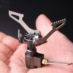 Backpack Camping Tiny Titanium Stove Burner
