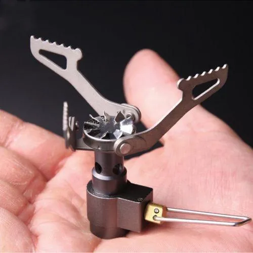 Backpack Camping Tiny Titanium Stove Burner