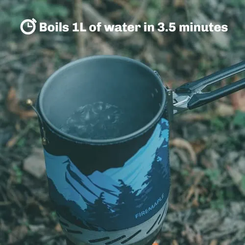 Backpacking & Camping Stove System-Outdoor Propane Camp Cooking Gear