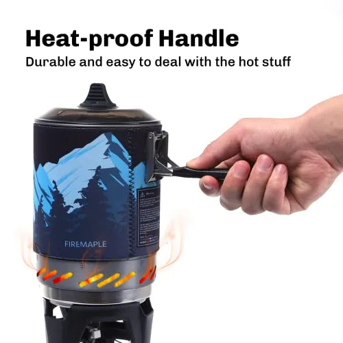 Backpacking & Camping Stove System-Outdoor Propane Camp Cooking Gear
