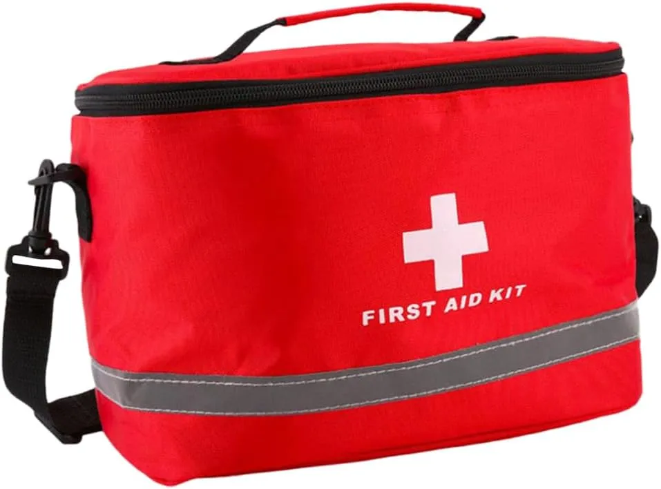 Bag Medical Bag Empty Medical Storage Bag Medicine Pouch Trauma Bag for Home Car Outdoor Travel Camping Hiking