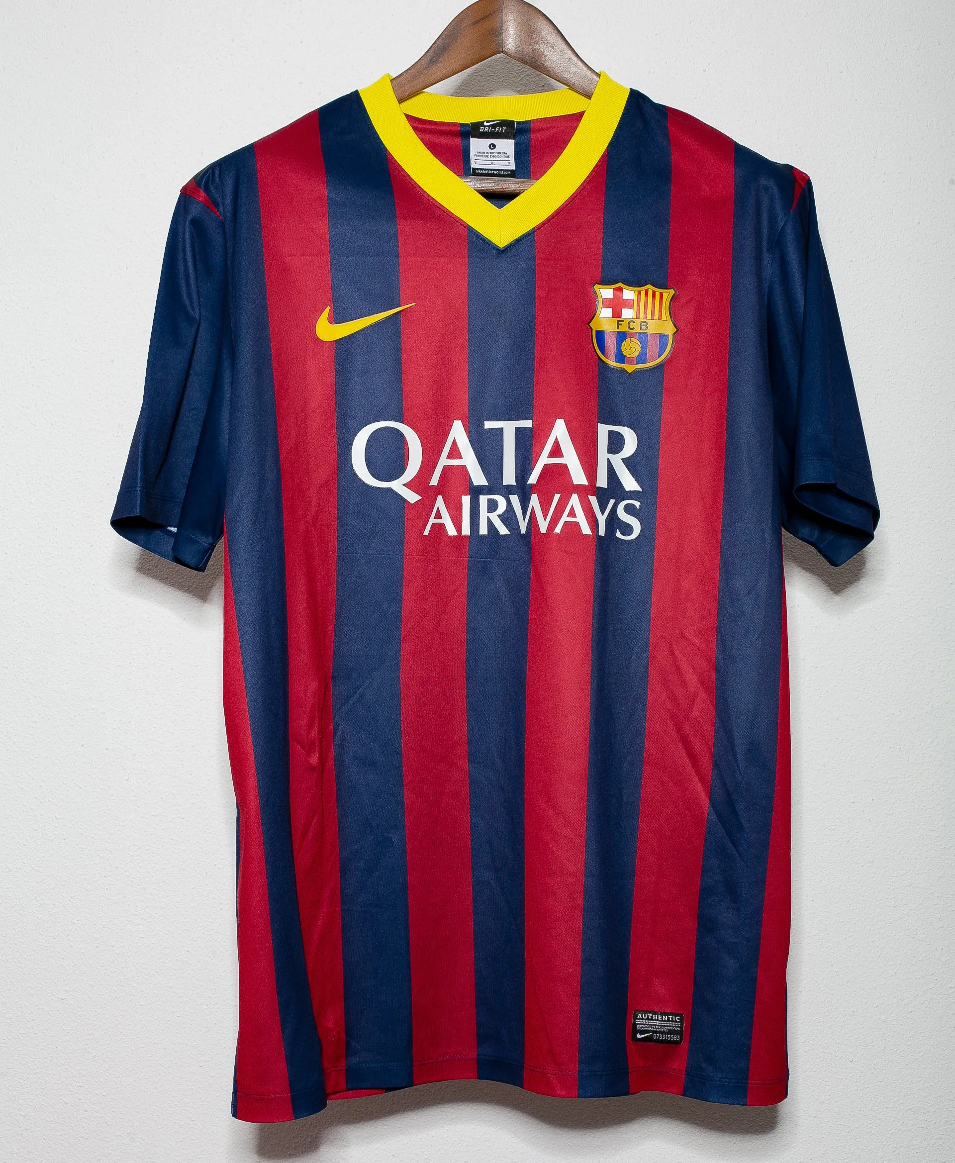 Barcelona 2013-14 Home Kit (L)
