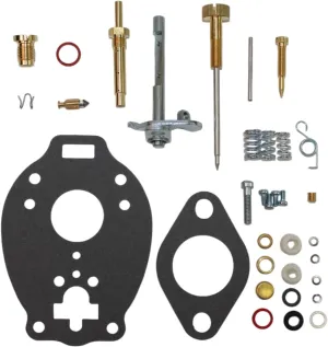 Basic Carburetor Repair Kit Fits Massey Ferguson TO30 TO35 F40 35 135 150 Harris 50 101 Jr 102 Jr Tractor (For Marvel Schebler Carbs)