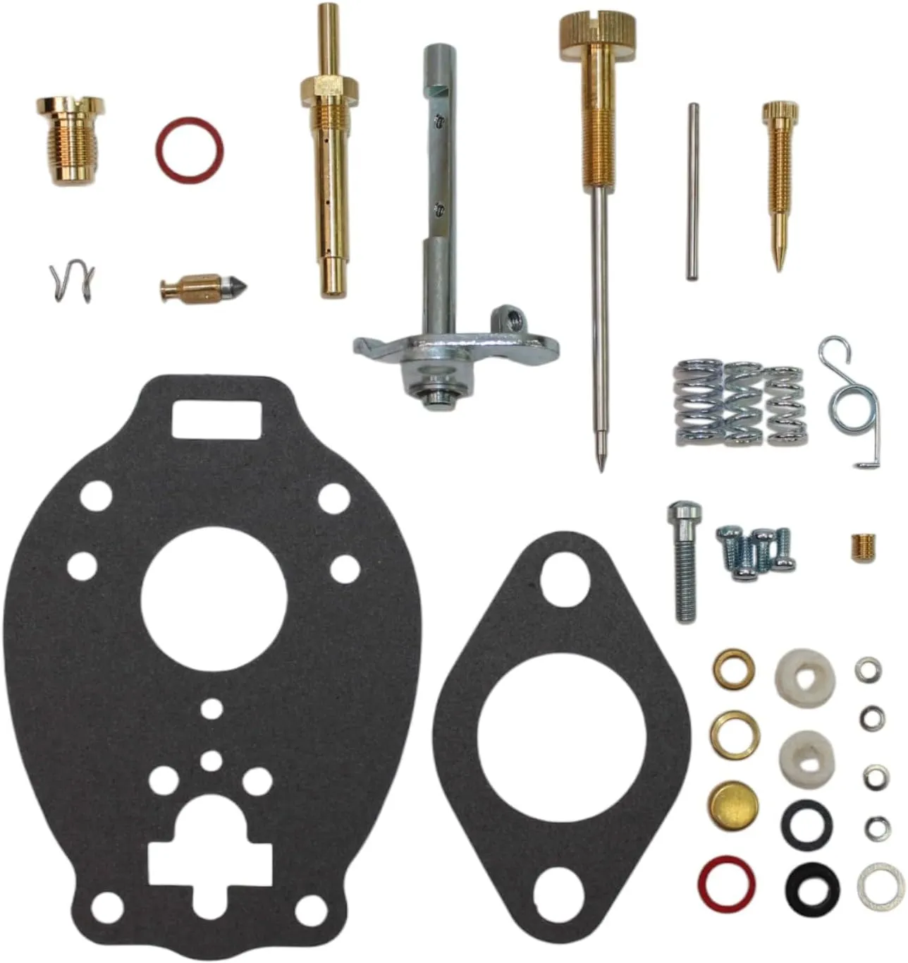Basic Carburetor Repair Kit Fits Massey Ferguson TO30 TO35 F40 35 135 150 Harris 50 101 Jr 102 Jr Tractor (For Marvel Schebler Carbs)