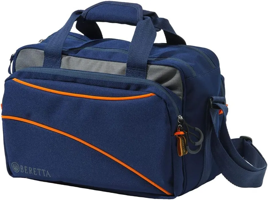 Beretta Shooting Range Hunting Gear Uniform Pro EVO Field Cartridge Bag, Blue, BS891T1932054VUNI