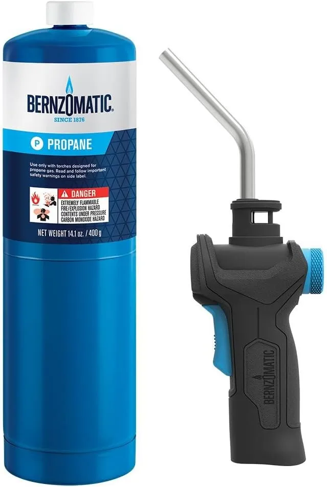 Bernzomatic 14.1 oz Basic Torch Kit Steel 2 pc