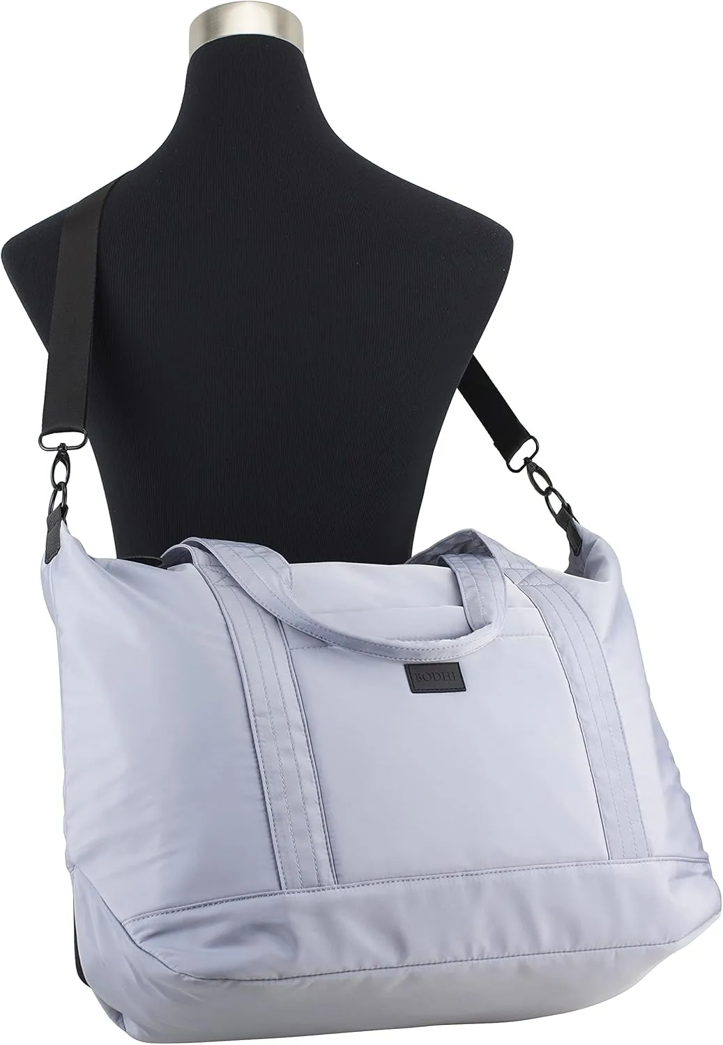 BODHI Metro Soft Puffy Shoulder Bag Travel Duffel Tote Carry on Luggage Sport Weekender Overnight Women For Spirit Airlines