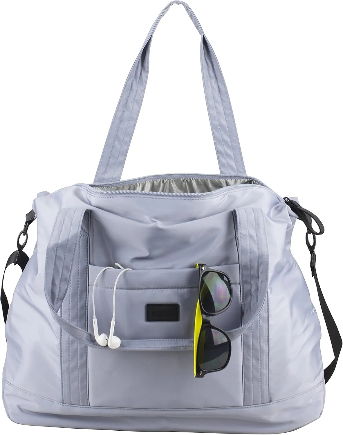 BODHI Metro Soft Puffy Shoulder Bag Travel Duffel Tote Carry on Luggage Sport Weekender Overnight Women For Spirit Airlines