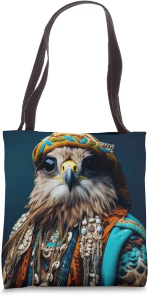 Boho Hippie Sunglasses Falcon Tote Bag