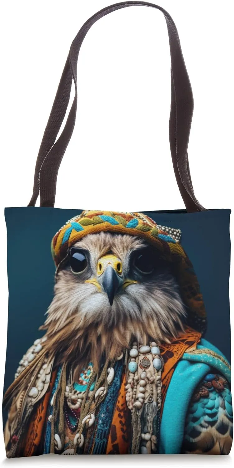 Boho Hippie Sunglasses Falcon Tote Bag