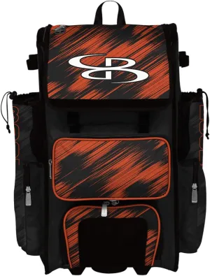 Boombah Superpack Hybrid Rolling Bat Bag Scratch - Multiple Colors - Wheeled & Backpack Version