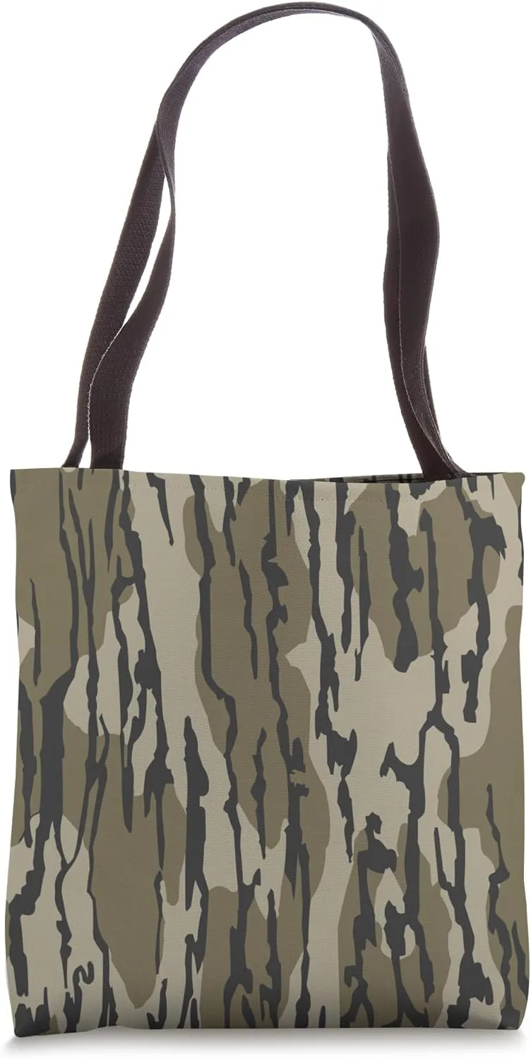 Bottomland camo for men Tote Bag