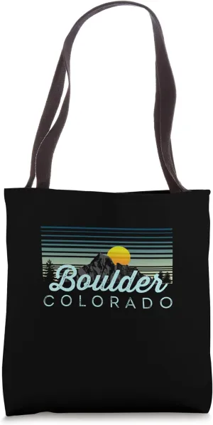 Boulder Retro Clothes & Gear - Boulder Souvenir Tote Bag