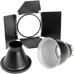 Bowens BW-6650 Basic Effects Lighting Reflector Kit (Black)