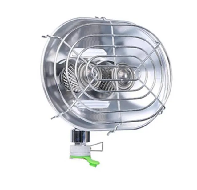 BRS Portable Gas Heater Camping Fishing Warmer Butane Propane Double Burners Heating Stove Infrared Ray Gas Heater Drying Cloth