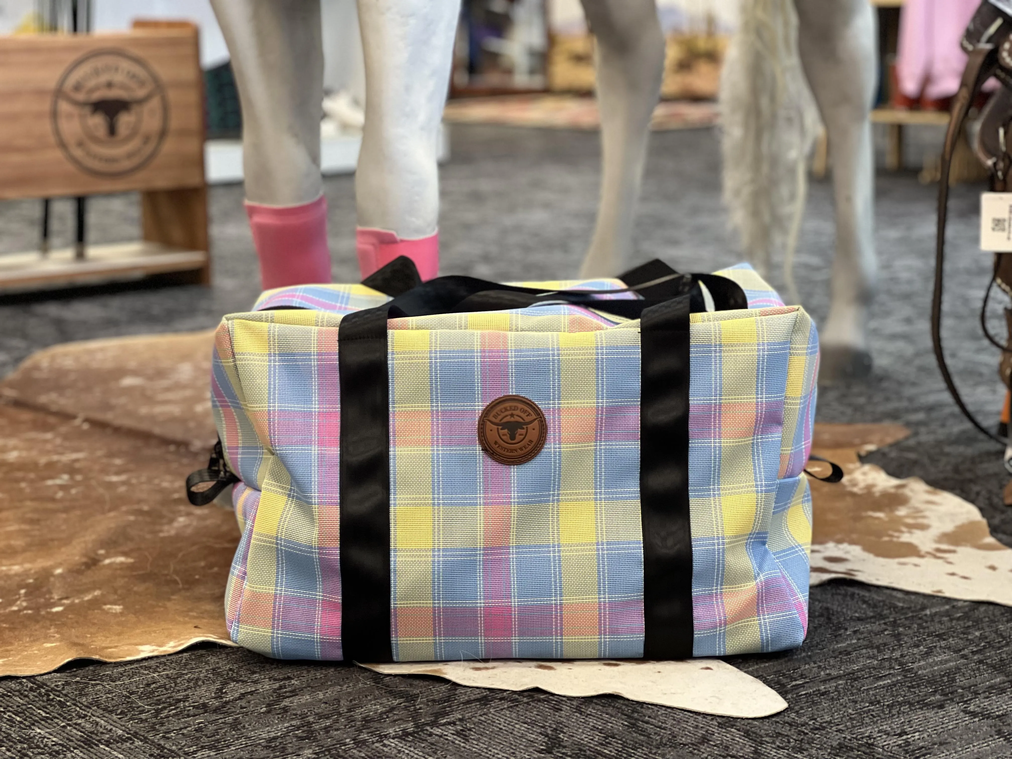 Bucked Off Western Mesh Gear Bags - Medium
