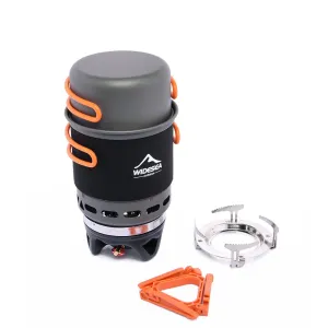 Camping Cooking System – Gas Burner & Pot Set