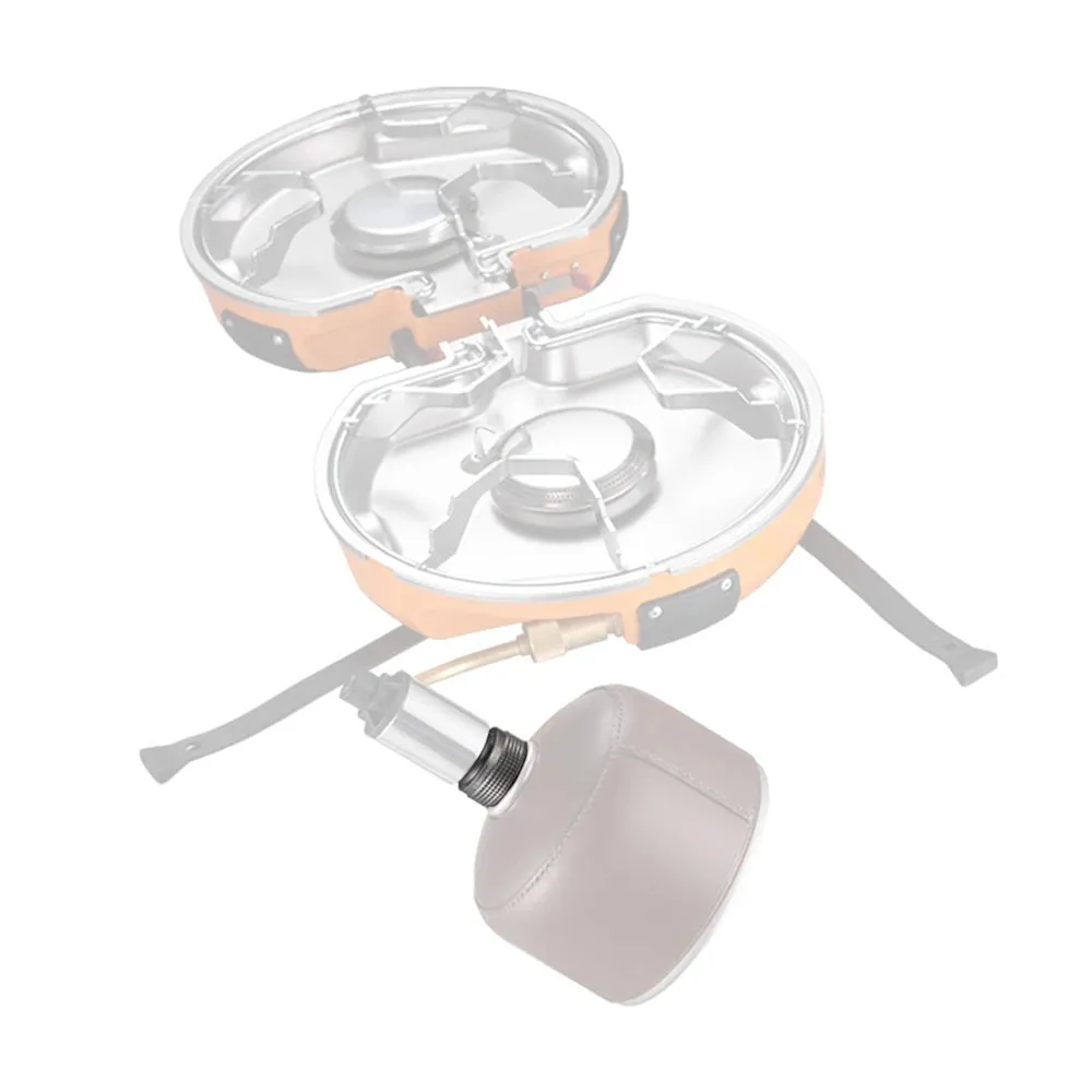 Camping Gas Stove Adapter - Propane Gas Tank Converter for Outdoor Cooking
