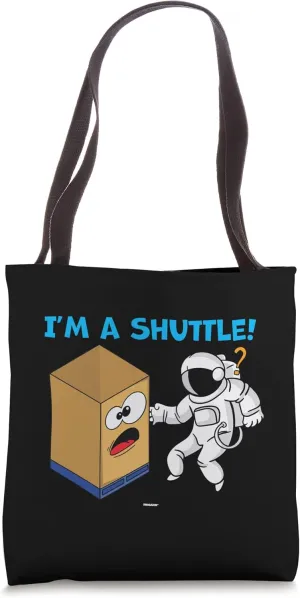 Cardboard Bin Coworker Swagazon Associate I'm A Shuttle Tote Bag