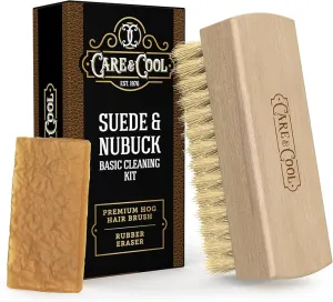 Care & Cool Suede & Nubuck Basic Cleaning Kit X003ZTDCUJ