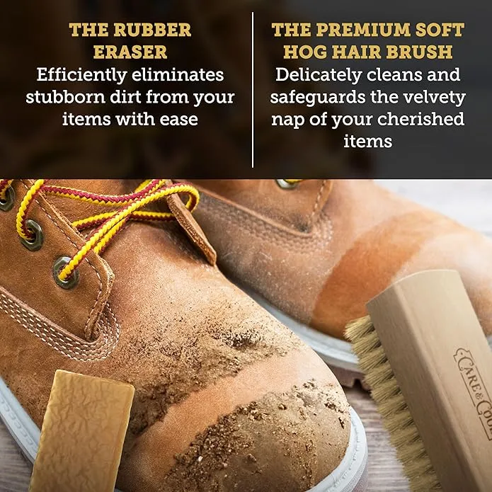 Care & Cool Suede & Nubuck Basic Cleaning Kit X003ZTDCUJ