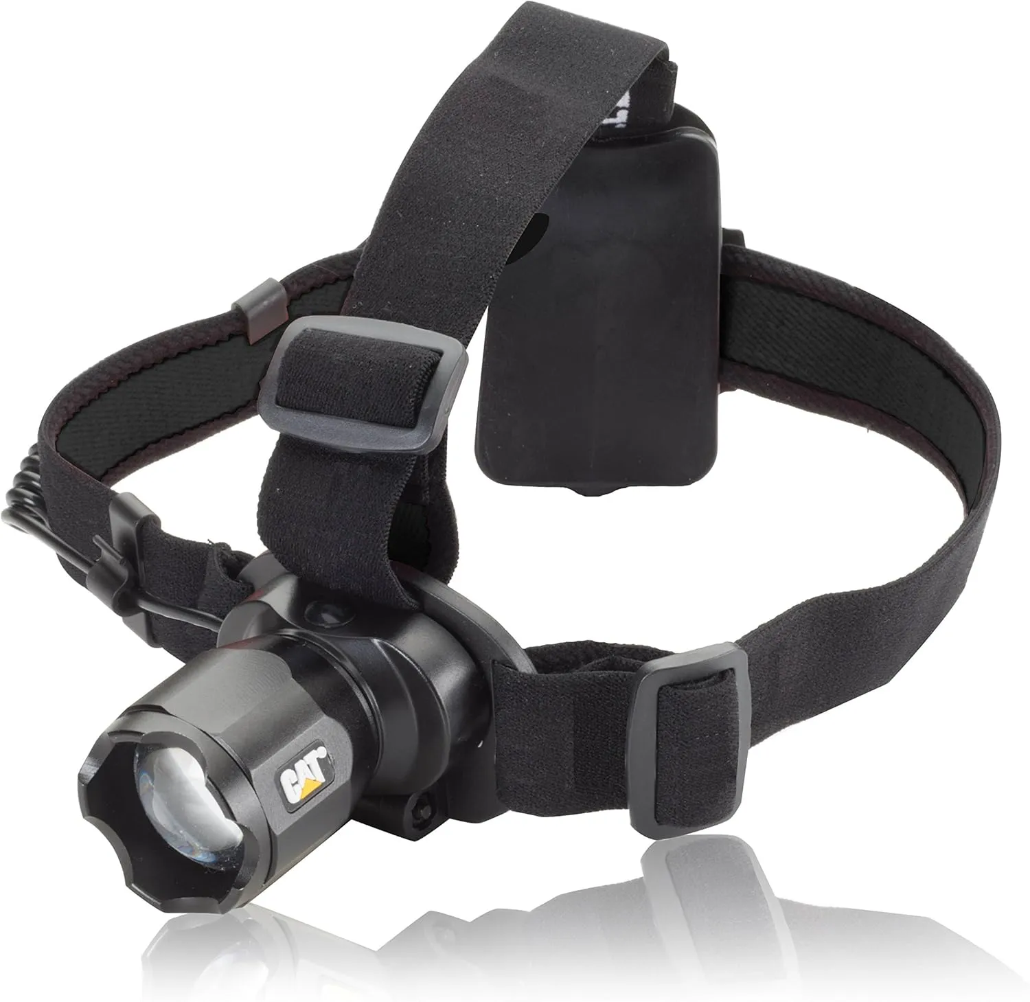 Cat CT4200 220 Lumen Focusing Beam LED Headlamp with Adjustable Angle Head (Black)