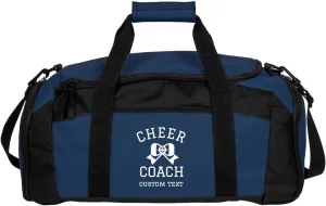 Cheer Coach Custom Bag: Gym Duffel Bag
