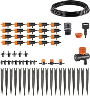 Claber 90764 78060-64-drip 20 Pots Kit Rainjet Drops