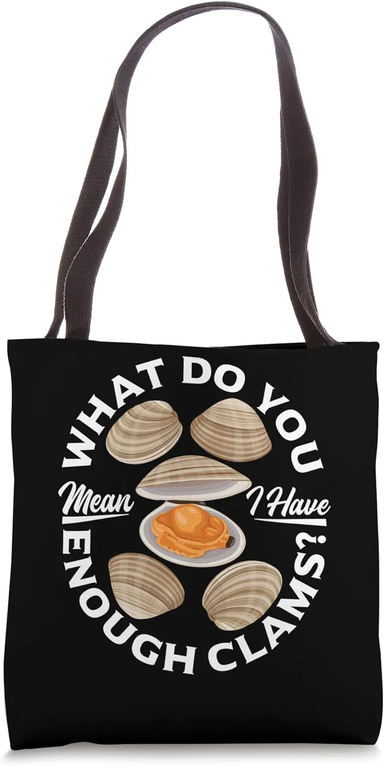 Clamming Rake Shovel Tools Equipment Gear Clam Digging Tote Bag