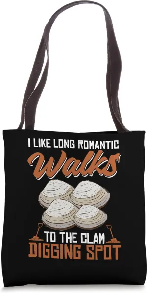 Clamming Season Gear Equipment Rake Clam Digging Digger Tote Bag