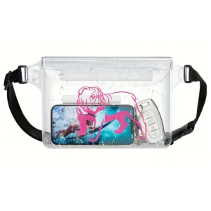 Clear as Day | Custom Personalized Clear Waist Bag | Stadium Approved