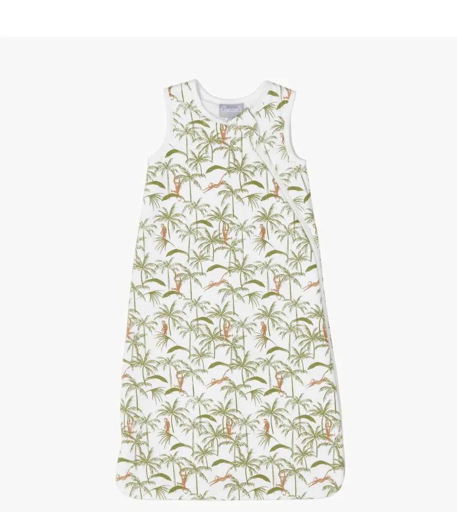 Coccoli Modal Sleepsack Monkeys Print: Size NB to 36M